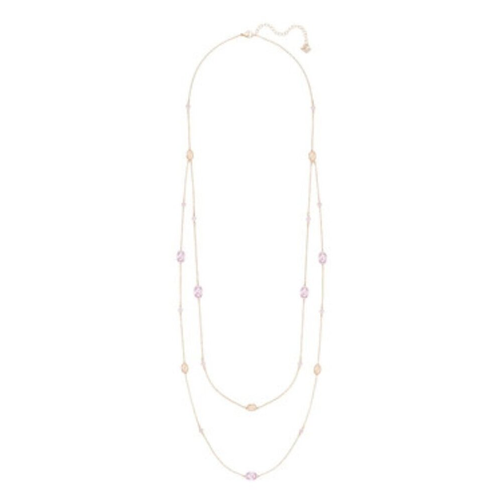 Swarovski Brilliant Crystal Grass Strandage Vermeil Rose Gold BNWT Discontinued